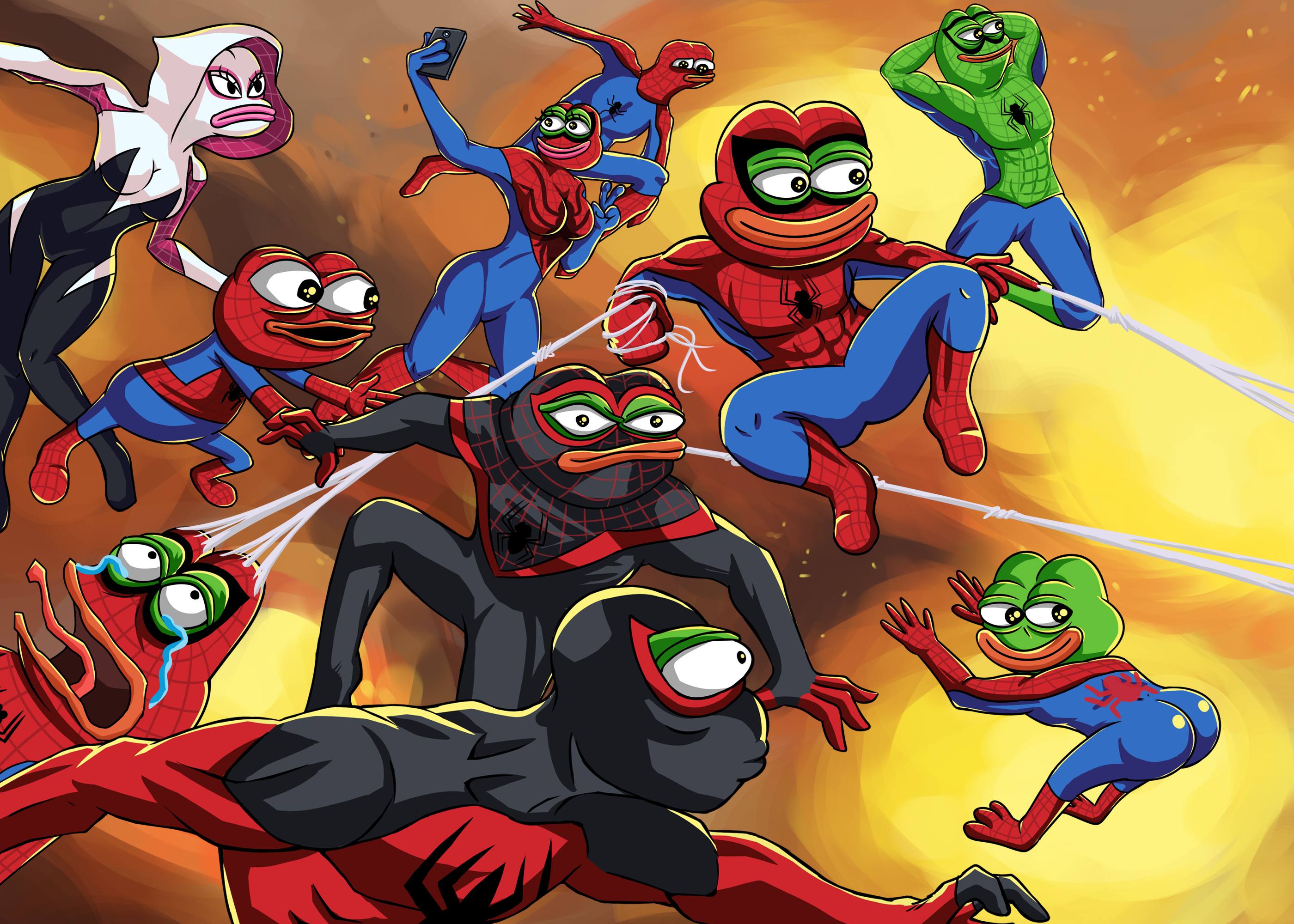 🐸🧁Powerpuff Pepe🧁🐸 | Foundation